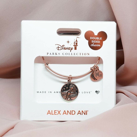 Disney Parks ALEX & ANI bracelet POCAHONTAS Let your Spirit Guide You - NEW - Picture 2 of 2